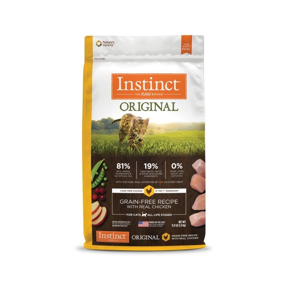 Instinct Cat Original 5kg Grain Free Recipe With Real Chicken Dry