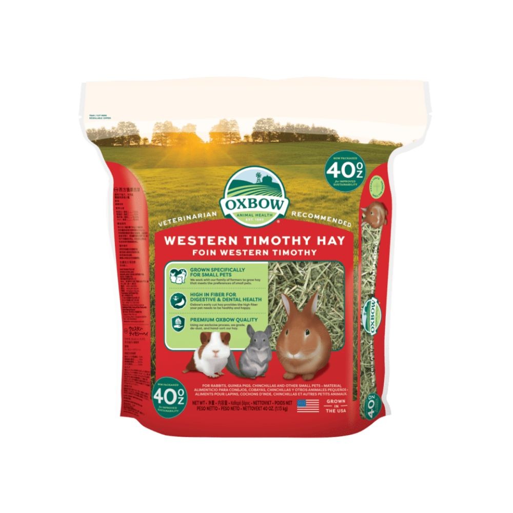 Oxbow Western Timothy Hay 1.13kg 40oz Online Pet Shop Malaysia