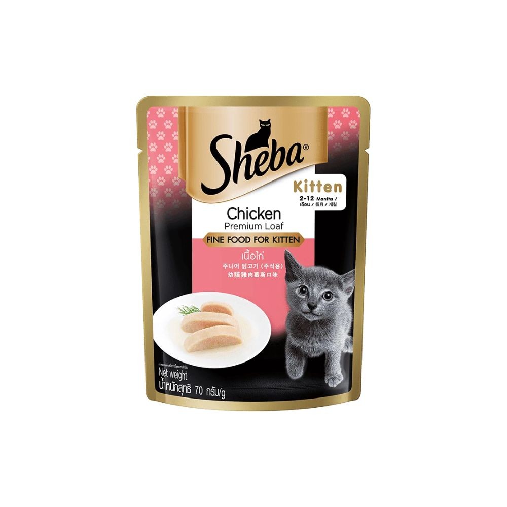 Sheba Pouch Kitten Chicken 70g Wet Cat Food Online Pet Shop