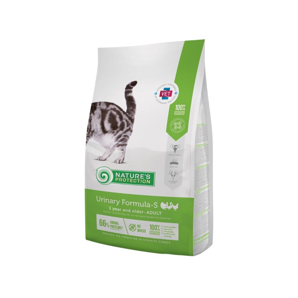 Nature's Protection Cat Urinary Formula S 7kg Dry Cat Food - Online Pet ...