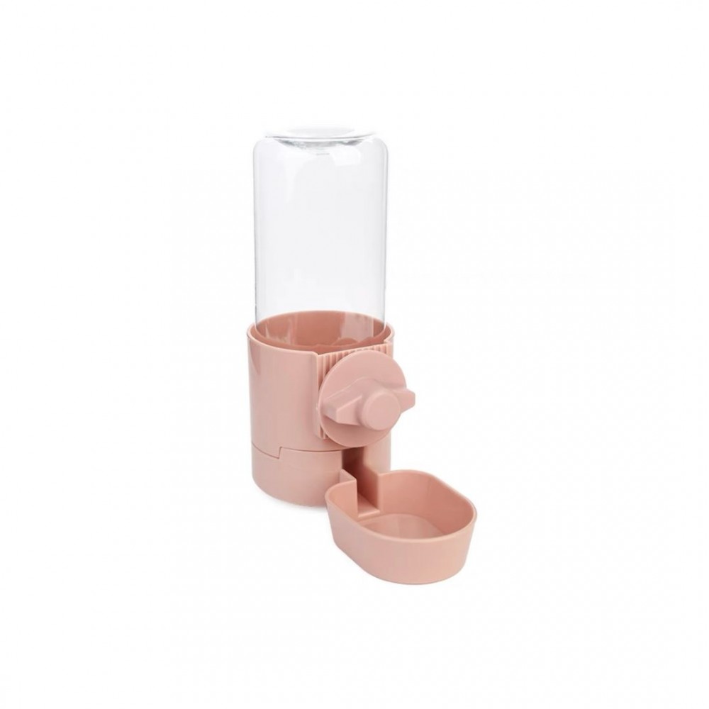 Ptc Cage Hanging Water Feeder 500ml Pink - Online Pet Shop 