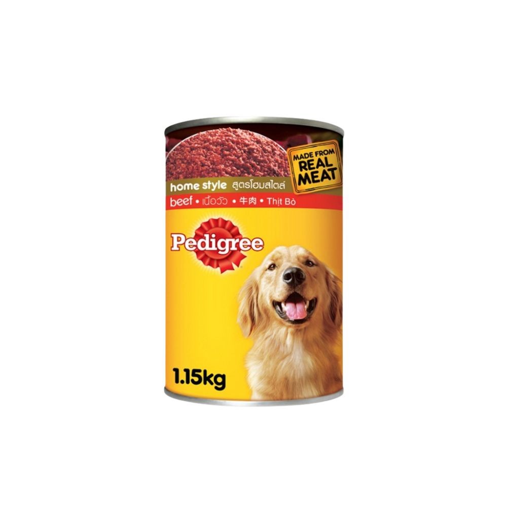 Pedigree Beef 1.15kg Wet Dog Canned Food - Online Pet Shop | Petico.my